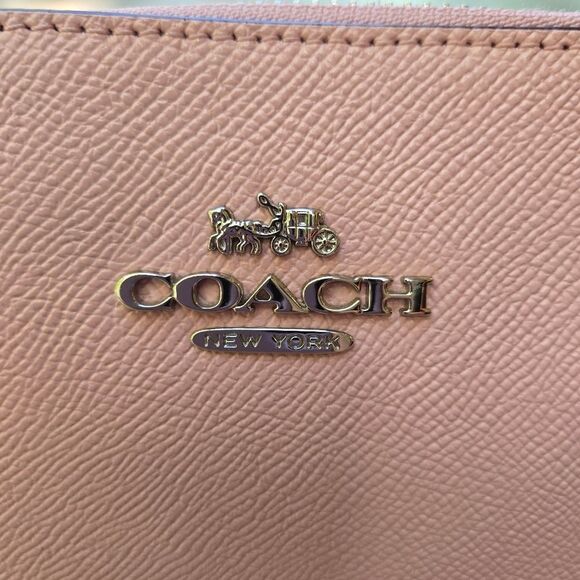 COACH Ava Tote Bag Nude Pink Color F57526 Hand Shoulder Purse - Picture 3 of 16